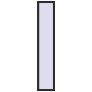 Cumpără Ferestre 400x2000 mm BASE REHAU EURO 60 ANTHRACITE_GREY_GLATT two-sided