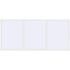 Cumpără Ferestre 4000x1800 mm OPTIMUM REHAU EURO 70 RAL 9016 Traffic white two-sided