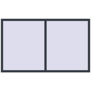 fereastră 2000x1200 - REHAU EURO-DESIGN 60 . Vedere din interior Cumpără Ferestre 2000x1200 mm BASE REHAU EURO 60 ANTHRACITE_GREY_STRUKTURAL two-sided