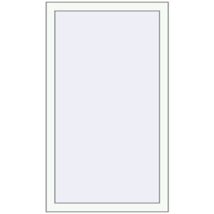 Cumpără Ferestre 700x1200 mm OPTIMUM REHAU EURO 70 RAL 9016 Traffic white two-sided