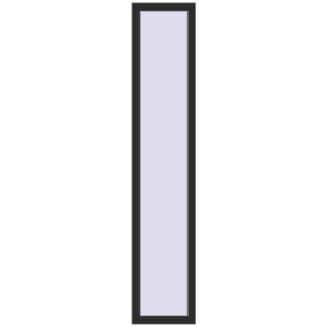 Cumpără Ferestre 400x2000 mm BASE REHAU EURO 60 BLACK_STRUCTURAL two-sided