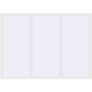 Cumpără Ferestre 2898x2100 mm ALU STANDARD 72 RAL 9016 Traffic white two-sided