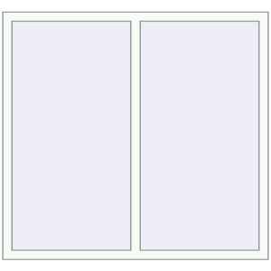 Cumpără Ferestre 1500x1350 mm ENERGY-SAVING REHAU SYNEGO MD RAL 9016 Traffic white two-sided