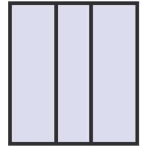 Cumpără Ferestre 1800x1980 mm ENERGY-SAVING REHAU SYNEGO MD ANTHRACITE_GREY_GLATT two-sided