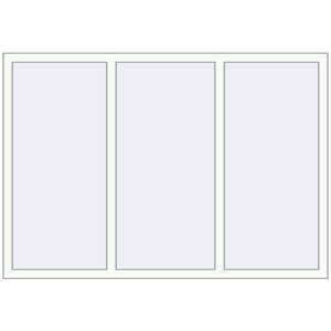 Cumpără Ferestre 1800x1250 mm OPTIMUM REHAU EURO 70 RAL 9016 Traffic white two-sided