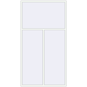 fereastră 1600x3000 - REHAU Brillant-Design . Vedere din interior Cumpără Ferestre 1600x3000 mm REHAU BRILLANT DESIGN RAL 9016 Traffic white two-sided