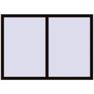 Cumpără Ferestre 1550x1100 mm REHAU BRILLANT DESIGN BLACK_BROWN two-sided