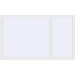 Cumpără Ferestre 2500x1500 mm OPTIMUM REHAU EURO 70 RAL 9016 Traffic white two-sided