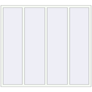 Cumpără Ferestre 2000x1800 mm OPTIMUM REHAU EURO 70 RAL 9016 Traffic white two-sided