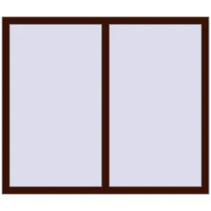 fereastră 1400x1200 - REHAU EURO-DESIGN 70 . Vedere din interior Cumpără Ferestre 1400x1200 mm OPTIMUM REHAU EURO 70 BLACK_CHERRY two-sided