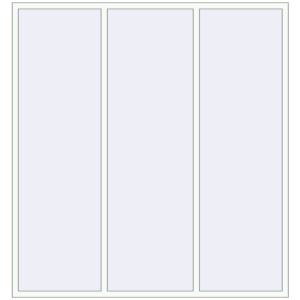 fereastră 2250x2400 - REHAU SYNEGO MD . Vedere din interior Cumpără Ferestre 2250x2400 mm ENERGY-SAVING REHAU SYNEGO MD RAL 9016 Traffic white two-sided