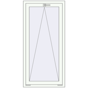 Cumpără Ferestre 700x1500 mm BASE REHAU EURO 60 RAL 9016 Traffic white two-sided