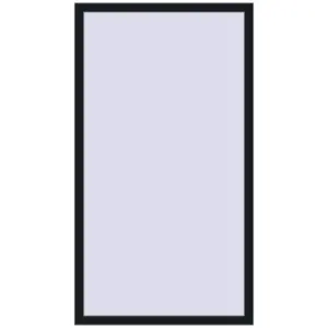 Cumpără Ferestre 1000x1800 mm ENERGY-SAVING REHAU SYNEGO MD BLACK_COOL_110L-2 two-sided