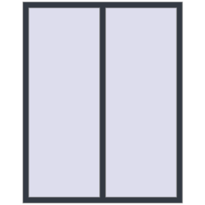 Cumpără Ferestre 1350x1700 mm ENERGY-SAVING REHAU SYNEGO MD ANTHRACITE_GREY_STRUKTURAL two-sided