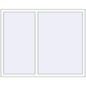 Cumpără Ferestre 1500x1200 mm ENERGY-SAVING REHAU SYNEGO MD RAL 9016 Traffic white two-sided