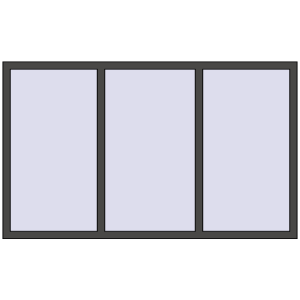 Cumpără Ferestre 2000x1200 mm REHAU ARTEVO BASALT_GREY two-sided