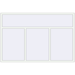 Cumpără Ferestre 2400x1600 mm BASE REHAU EURO 60 RAL 9016 Traffic white two-sided