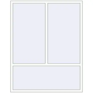 Cumpără Ferestre 1500x1900 mm BASE REHAU EURO 60 RAL 9016 Traffic white two-sided