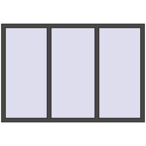 Cumpără Ferestre 1780x1200 mm ENERGY-SAVING REHAU SYNEGO MD BASALT_GREY two-sided
