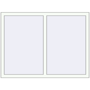 Cumpără Ferestre 1400x1000 mm REHAU ARTEVO RAL 9016 Traffic white two-sided