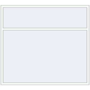 Cumpără Ferestre 2000x1800 mm ALU LIGHT A RAL 9016 Traffic white two-sided