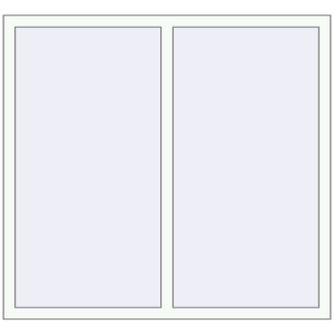 Cumpără Ferestre 1400x1300 mm OPTIMUM REHAU EURO 70 RAL 9016 Traffic white two-sided