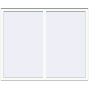 Cumpără Ferestre 1520x1240 mm REHAU ARTEVO RAL 9016 Traffic white two-sided