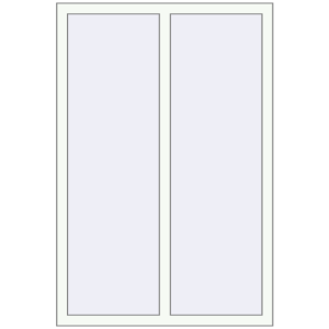 Cumpără Ferestre 1000x1500 mm OPTIMUM REHAU EURO 70 RAL 9016 Traffic white two-sided