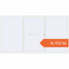 Prețuri Uși glisante de terasă 4000x2200 mm PATIO DOOR REHAU BRILLANT DESIGN RAL 9016 Traffic white two-sided. Preț: 16.933,39 lei