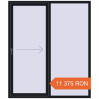 Prețuri Uși glisante de terasă 1700x2000 mm PATIO DOOR REHAU EURO 60 BLACK_COOL_110L-2 two-sided. Preț: 11 374.78 RON