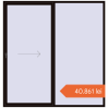 Prețuri Uși glisante de terasă 2500x2600 mm REHAU GENEO HST BLACK_BROWN two-sided. Preț: 40.860,92 lei