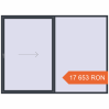 Prețuri Uși glisante de terasă 3000x2200 mm PATIO DOOR REHAU SYNEGO ANTHRACITE_GREY_STRUKTURAL two-sided. Preț: 17 653.44 RON