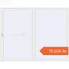 Prețuri Uși glisante de terasă 2800x2200 mm PATIO DOOR REHAU BRILLANT DESIGN RAL 9016 Traffic white two-sided. Preț: 15.035,61 lei
