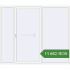 Prețuri Uși glisante de terasă 2600x2200 mm PATIO DOOR REHAU EURO 60 RAL 9016 Traffic white two-sided. Preț: 11 661.52 RON