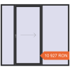 Prețuri Uși glisante de terasă 2450x2200 mm PATIO DOOR REHAU EURO 60 ANTHRACITE_GREY_GLATT two-sided. Preț: 10 927.38 RON