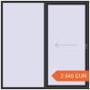 Prețuri Uși glisante de terasă 2200x2200 mm REHAU SYNEGO SLIDE ANTHRACITE_GREY_GLATT two-sided. Preț: 2.544,55 €