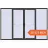 Prețuri Uși glisante de terasă 3300x2200 mm PATIO DOOR REHAU SYNEGO BASALT_GREY two-sided. Preț: 29 528.24 RON