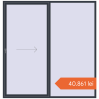 Prețuri Uși glisante de terasă 2500x2600 mm REHAU GENEO HST ANTHRACITE_GREY_STRUKTURAL two-sided. Preț: 40.860,92 lei