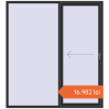 Prețuri Uși glisante de terasă 2000x2200 mm PATIO DOOR REHAU SYNEGO ANTHRACITE_GREY_GLATT two-sided. Preț: 16.982,28 lei
