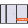 Prețuri Uși glisante de terasă 2850x2000 mm PATIO DOOR REHAU SYNEGO BLACK_STRUCTURAL two-sided. Preț: 15 413.73 RON