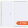 Prețuri Uși glisante de terasă 1980x1900 mm PATIO DOOR REHAU EURO 60 RAL 9016 Traffic white two-sided. Preț: 11.699,65 lei