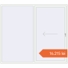 Prețuri Uși glisante de terasă 2500x2200 mm PATIO DOOR REHAU SYNEGO RAL 9016 Traffic white two-sided. Preț: 16.214,97 lei