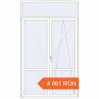 Prețuri Uși de balcon 1700x2820 mm BALCONY DOOR REHAU EURO 70 RAL 9016 Traffic white two-sided. Preț: 4.660,66 lei