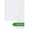 Prețuri Uși de balcon 1950x2840 mm BALCONY DOOR REHAU EURO 60 RAL 9016 Traffic white two-sided. Preț: 428.45 EUR