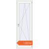 Prețuri Uși de balcon 660x1980 mm BALCONY DOOR REHAU EURO 60 RAL 9016 Traffic white two-sided. Preț: 1.222,41 lei