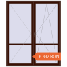 Prețuri Uși de balcon 1800x2170 mm BALCONY DOOR REHAU SYNEGO BLACK_CHERRY two-sided. Preț: 6.331,53 lei