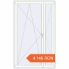 Prețuri Uși de balcon 1400x2300 mm BALCONY DOOR REHAU SYNEGO RAL 9016 Traffic white two-sided. Preț: 4.145,92 lei