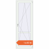 Prețuri Uși de balcon 800x2300 mm BALCONY DOOR REHAU EURO 60 RAL 9016 Traffic white two-sided. Preț: 1.647,93 lei