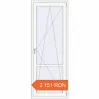 Prețuri Uși de balcon 800x2100 mm BALCONY DOOR REHAU SYNEGO RAL 9016 Traffic white two-sided. Preț: 2.150,62 lei