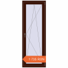 Prețuri Uși de balcon 690x1950 mm BALCONY DOOR REHAU EURO 60 BLACK_CHERRY two-sided. Preț: 1.735,28 lei